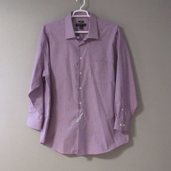 Pronto Uomo Other - NEW Pronto Uomo Purple & White Check Dress Shirt